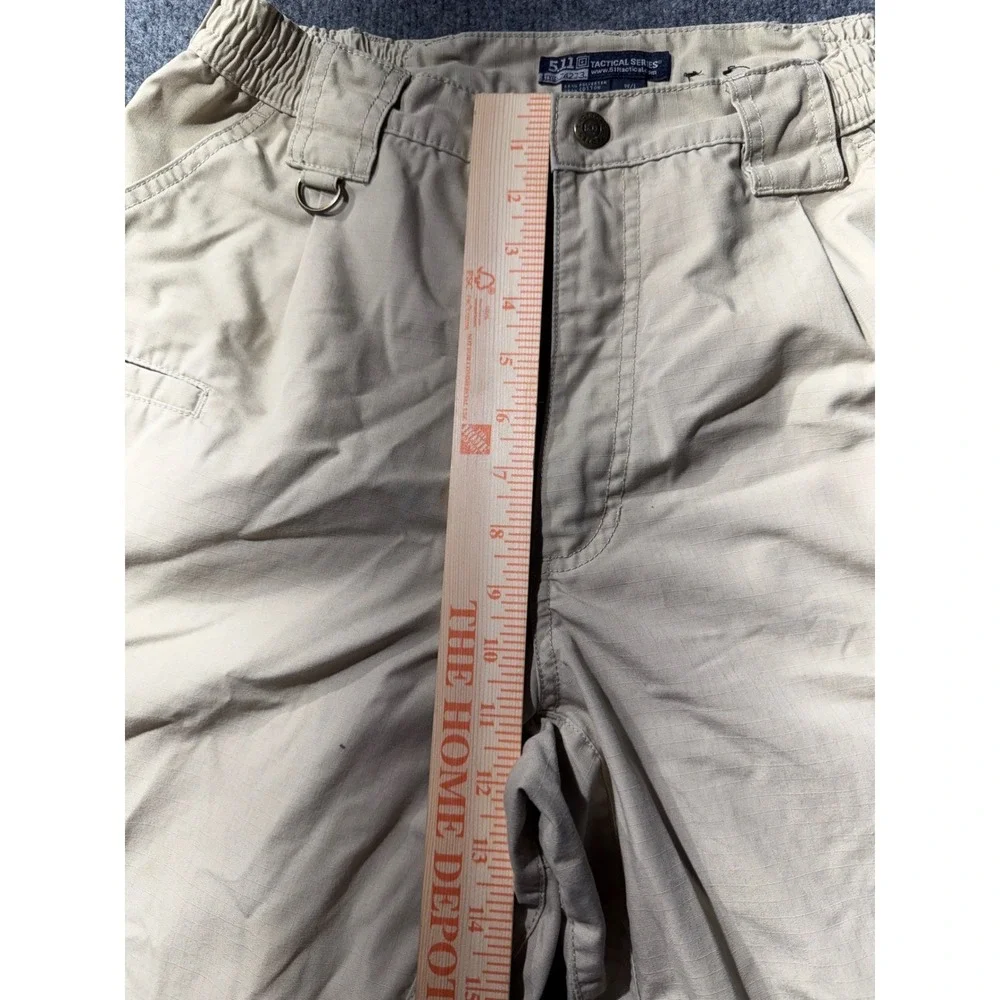 5.11 Tactical Series Mens Cargo Pants Khaki Tan Ripstop 74273 Size 32x34 Utility